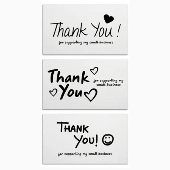 600 Pc Thank you Cards and Stickers sale - Picture 5 of 6
